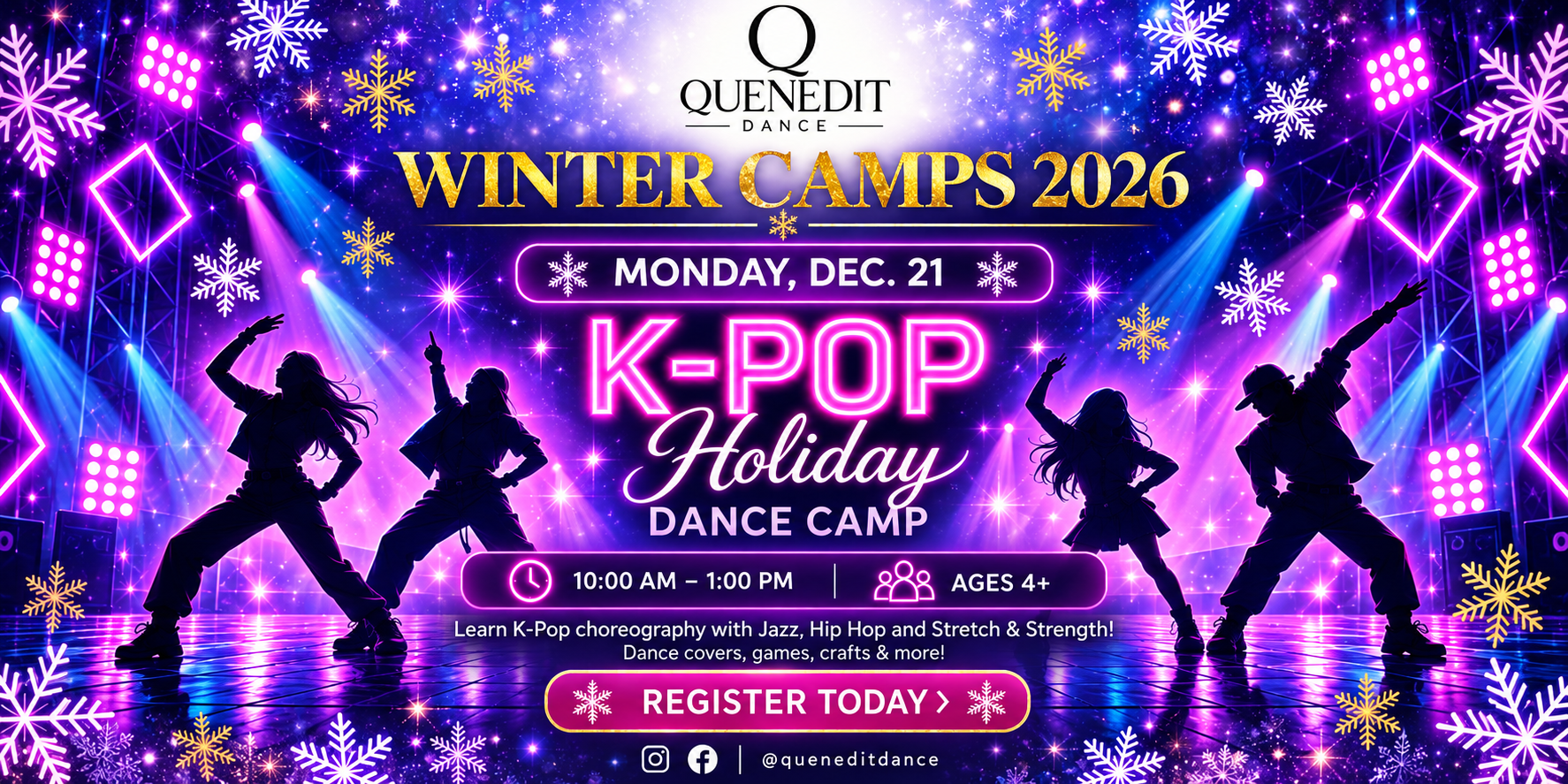 Neon Winter K-Pop Dance Camp